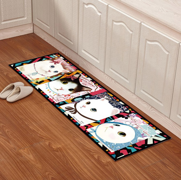 PVC kitchen floor mat