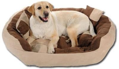 Моющаяся удобная кровать для собак